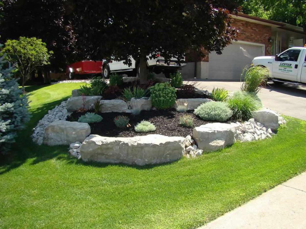 Armour Stone Landscaping Photo Gallery | Lester Contracting