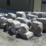 More Armour Stone in the yard at Lester Contracting.