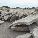 Armour Stone blocks and steps, lots to choose from.